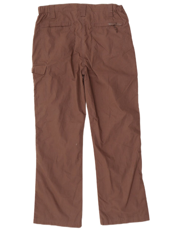 Mountain Warehouse Γυναικείο ίσιο παντελόνι Cargo UK 10 Small W30 L29 Brown