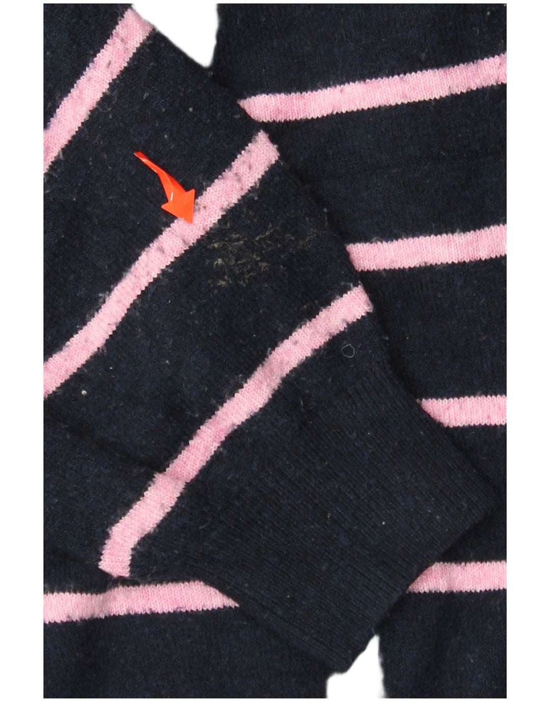 MARKS & SPENCER Γυναικείο πουλόβερ με λαιμό με κουμπιά UK 14 Medium Navy Blue