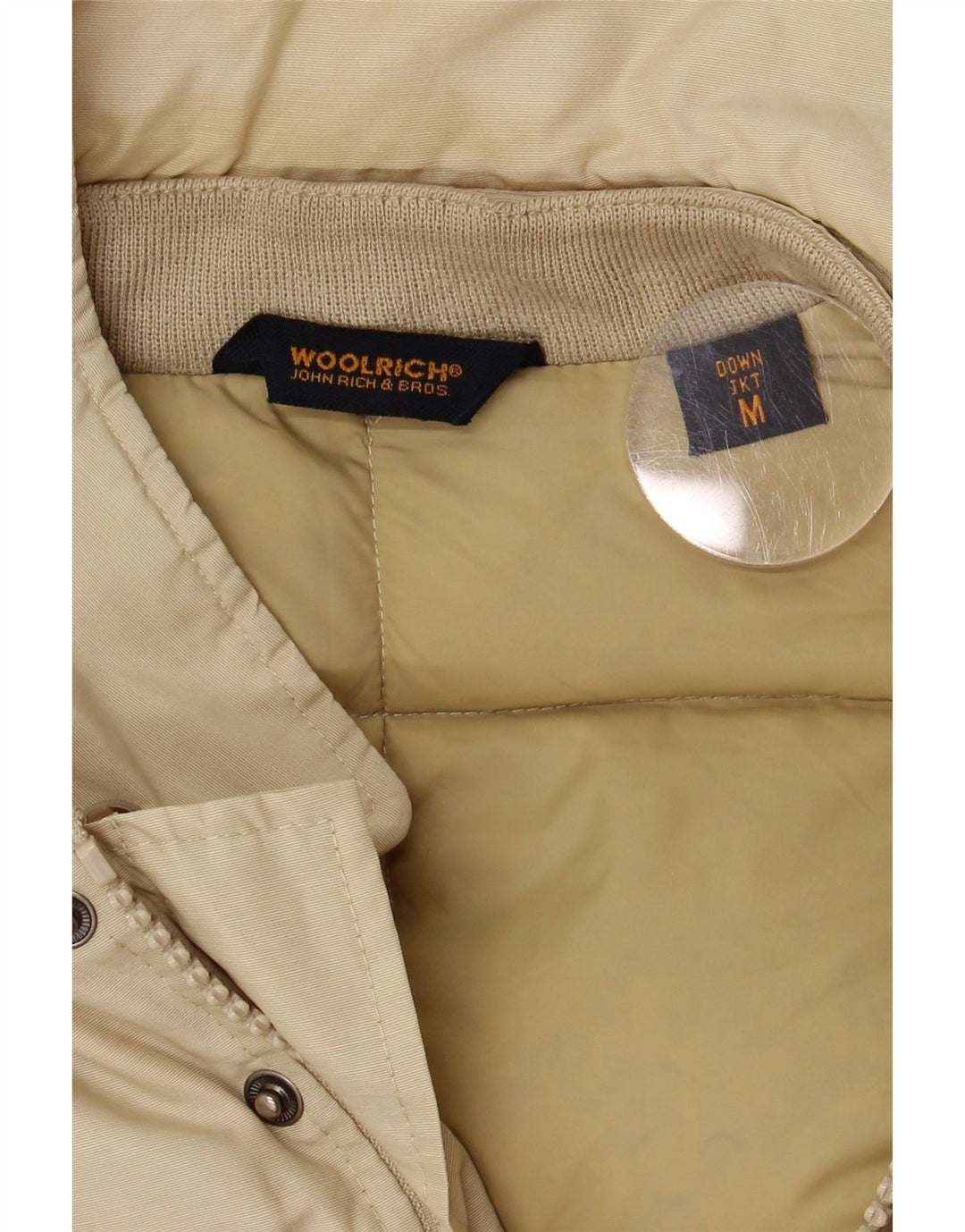 Woolrich Ανδρικό μπουφάν UK 38 Medium Beige Elastomere