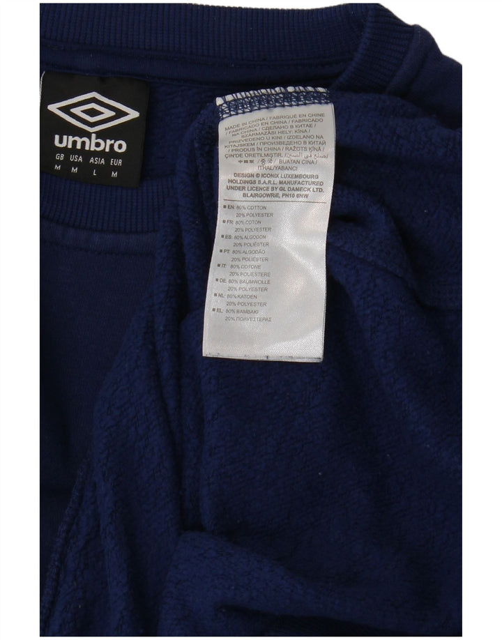 Ανδρικό φούτερ Umbro Jumper Μεσαίο Μπλε Βαμβακερό