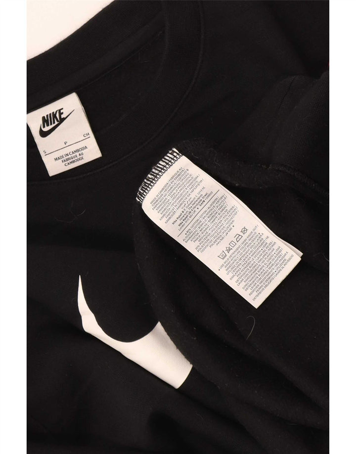 Γυναικείο γραφικό φούτερ Nike Jumper UK 10 Small Black Colourblock