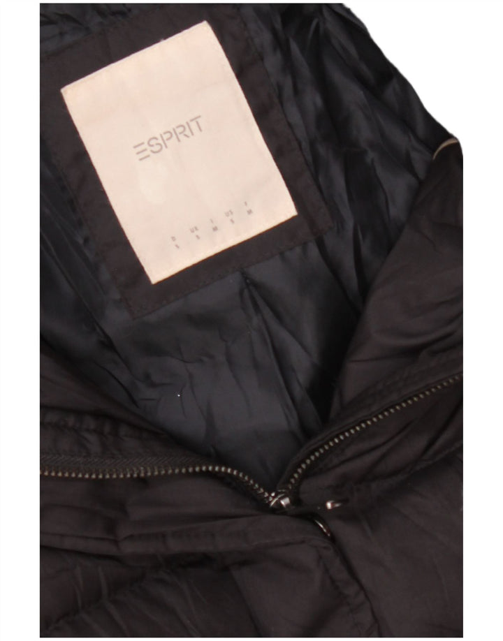 Γυναικείο μπουφάν με κουκούλα ESPRIT UK 10 Small Black