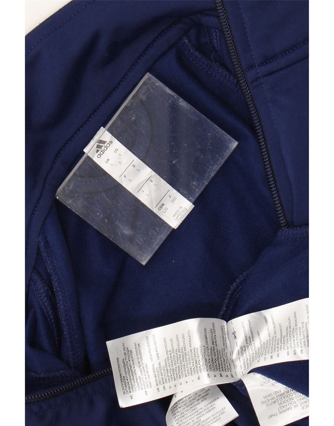 Ανδρική φόρμα ADIDAS Top Jacket Large Navy Blue