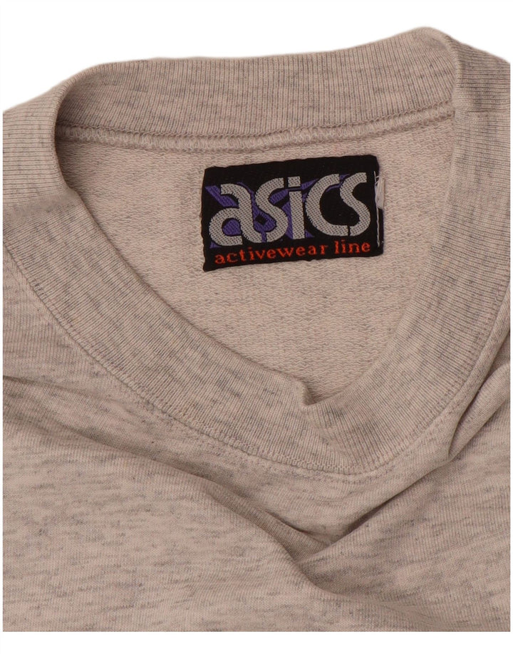 Ανδρικό γραφικό T-Shirt ASICS Top XL Γκρι