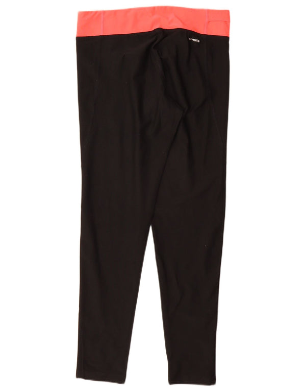 Γυναικεία κολάν ADIDAS Climalite UK 8/10 Small Black Colourblock