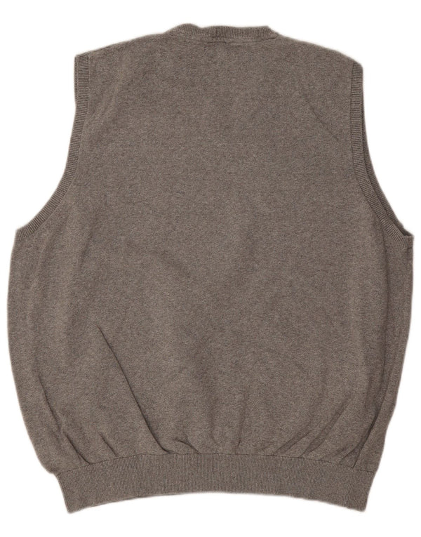 Marks & Spencer Ανδρικό γιλέκο Tank Top 2XL Γκρι βαμβακερό
