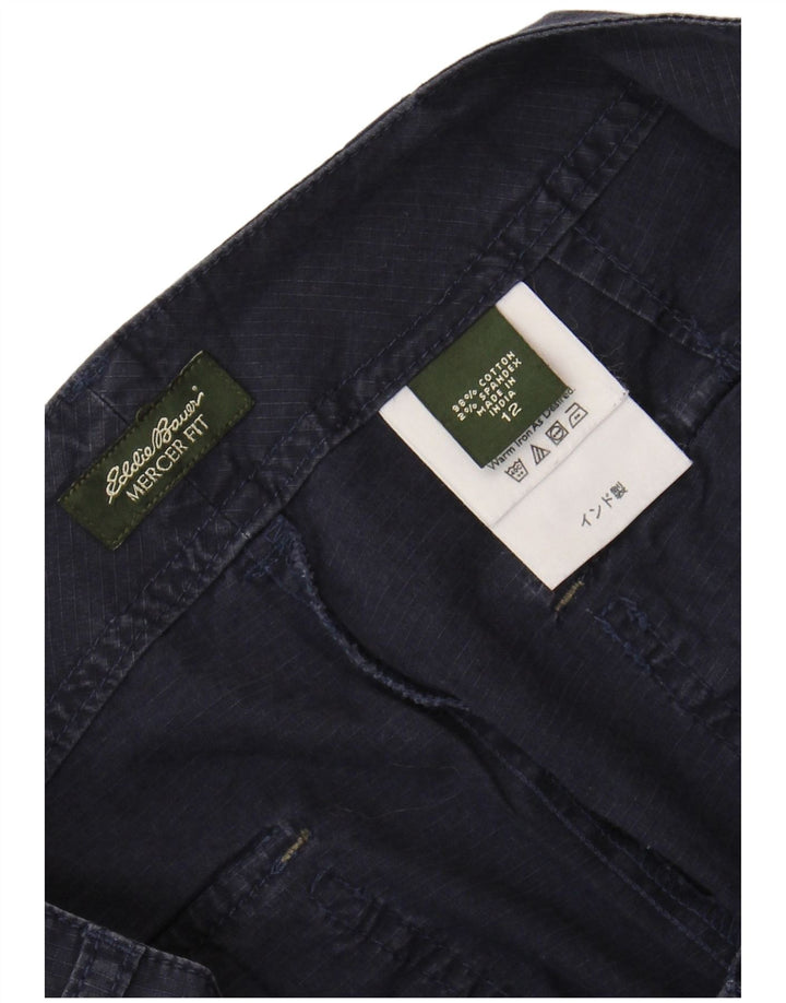 EDDIE BAUER Γυναικείο σορτς Cargo Mercer Fit US 12 Large W34 Navy Blue
