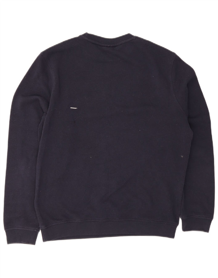 Ανδρικό φούτερ Calvin Klein Jumper Μεσαίο μπλε βαμβακερό