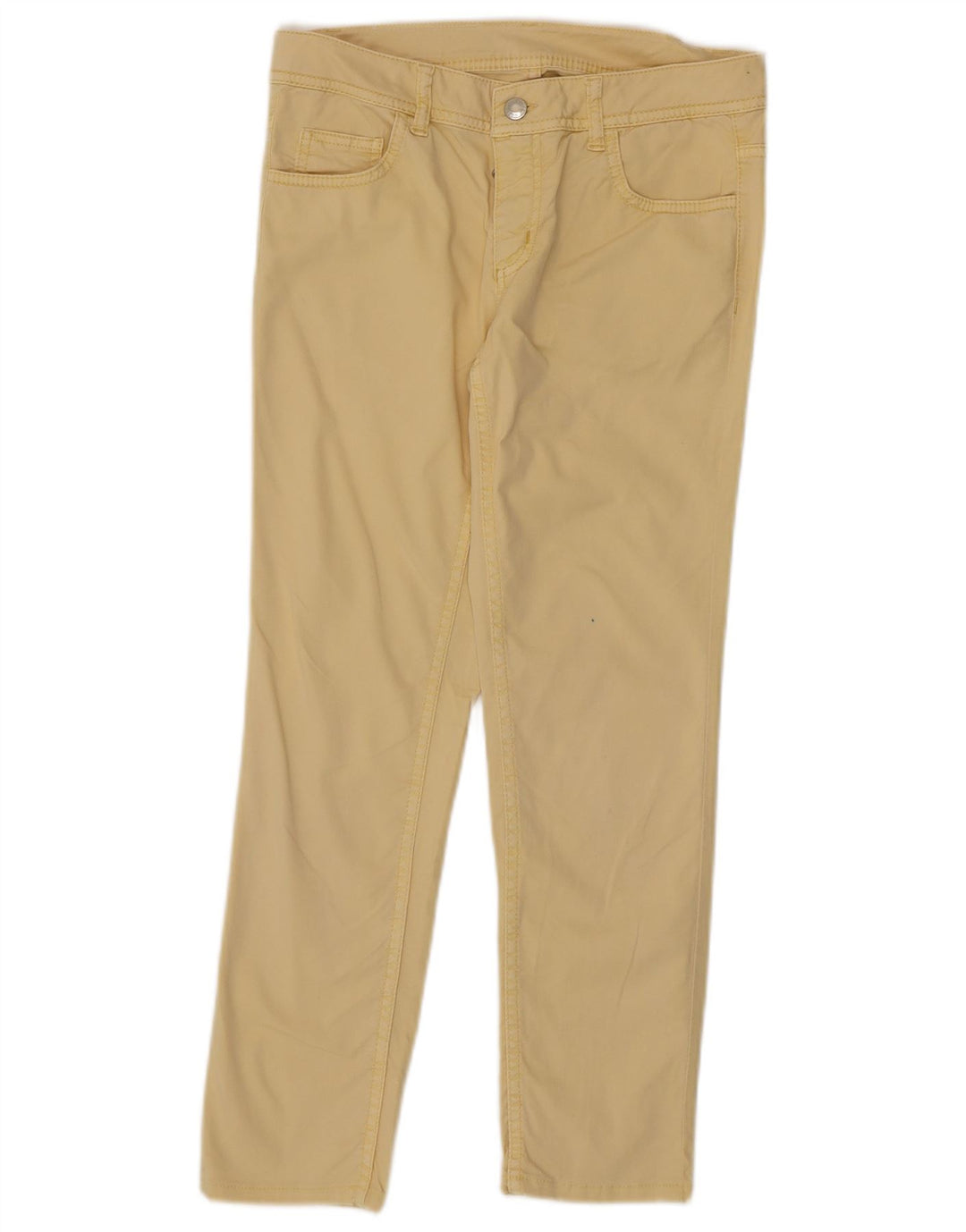 ICEBERG Γυναικείο Slim Cropped Παντελόνι W27 L25 Κίτρινο