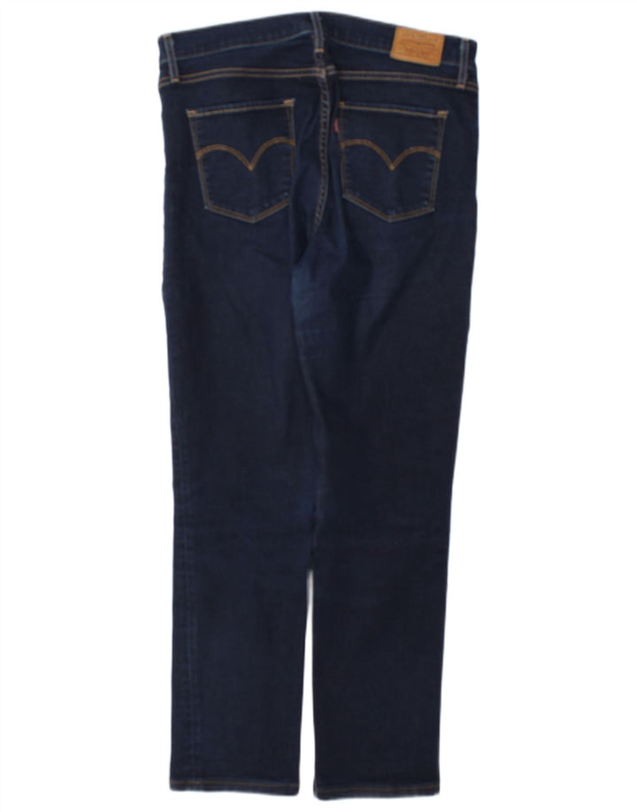 Γυναικείο Slim Jeans Levi's W31 L27 Navy Blue Cotton