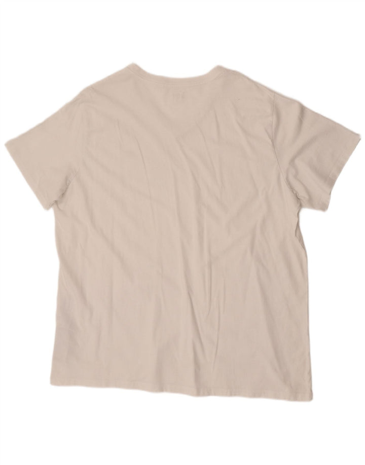 Ανδρικό T-Shirt Levi's 2XL Λευκό βαμβακερό
