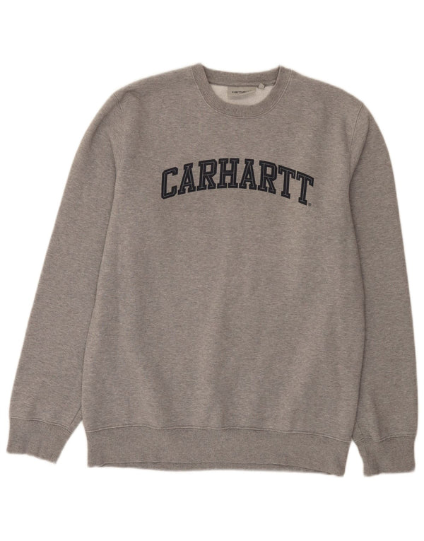 Ανδρικό φούτερ Carhartt Graphic Regular Fit Jumper Μεσαίο γκρι βαμβακερό