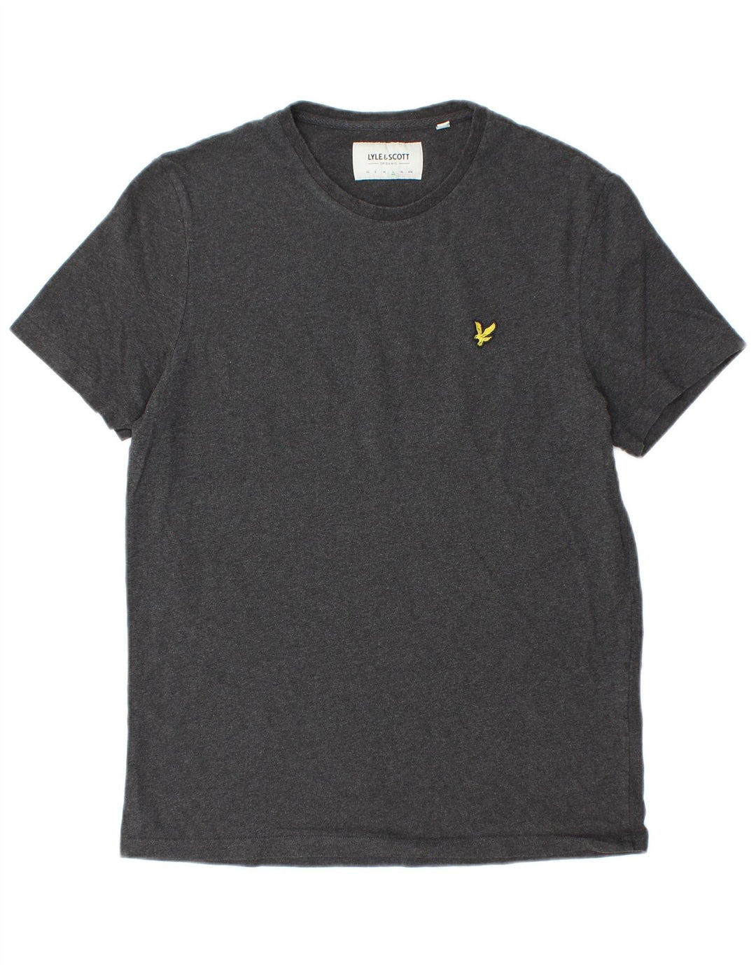 Ανδρικό T-Shirt Lyle & Scott Top μεγάλο γκρι βαμβακερό