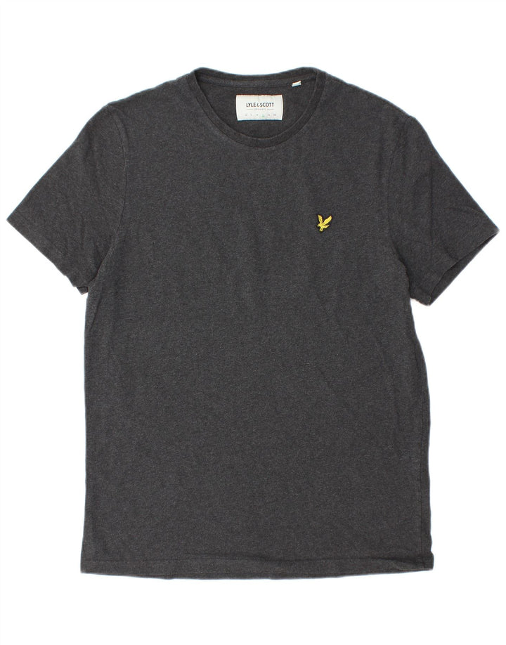 Ανδρικό T-Shirt Lyle & Scott Top μεγάλο γκρι βαμβακερό