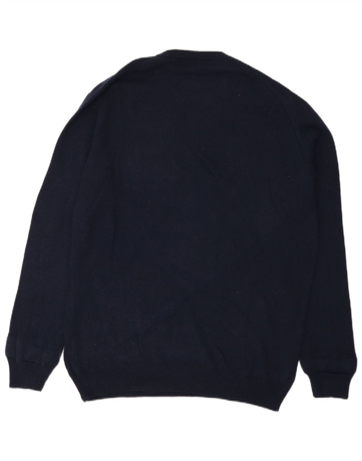Ανδρικό πουλόβερ Marlboro Classics Crew Neck Jumper XL Navy Blue Wool