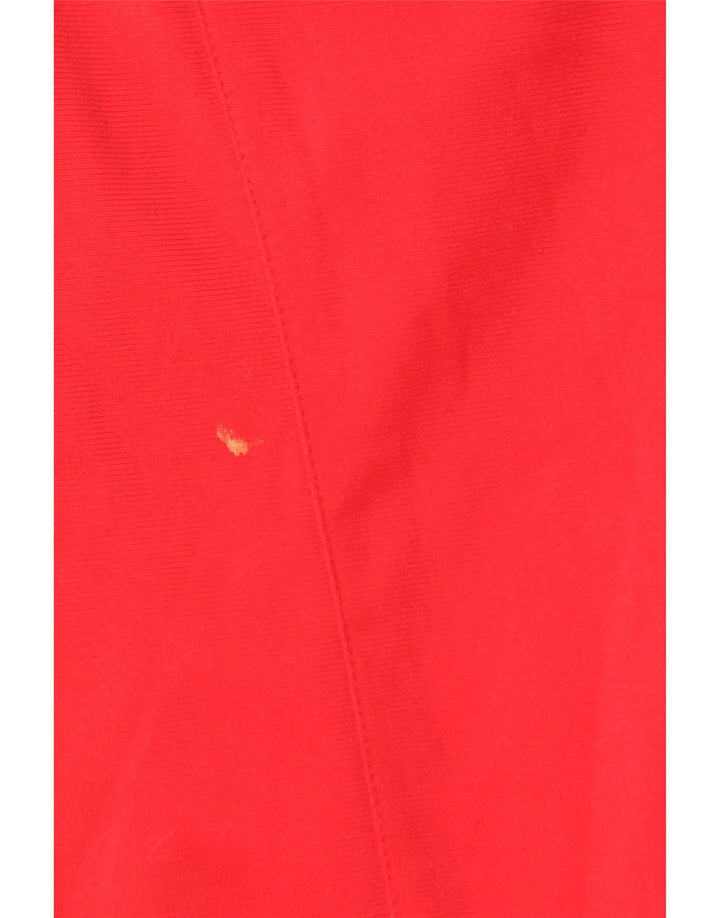 Ανδρική φόρμα ADIDAS Top Jacket UK 42/44 Large Red Colourblock Πολυεστέρας