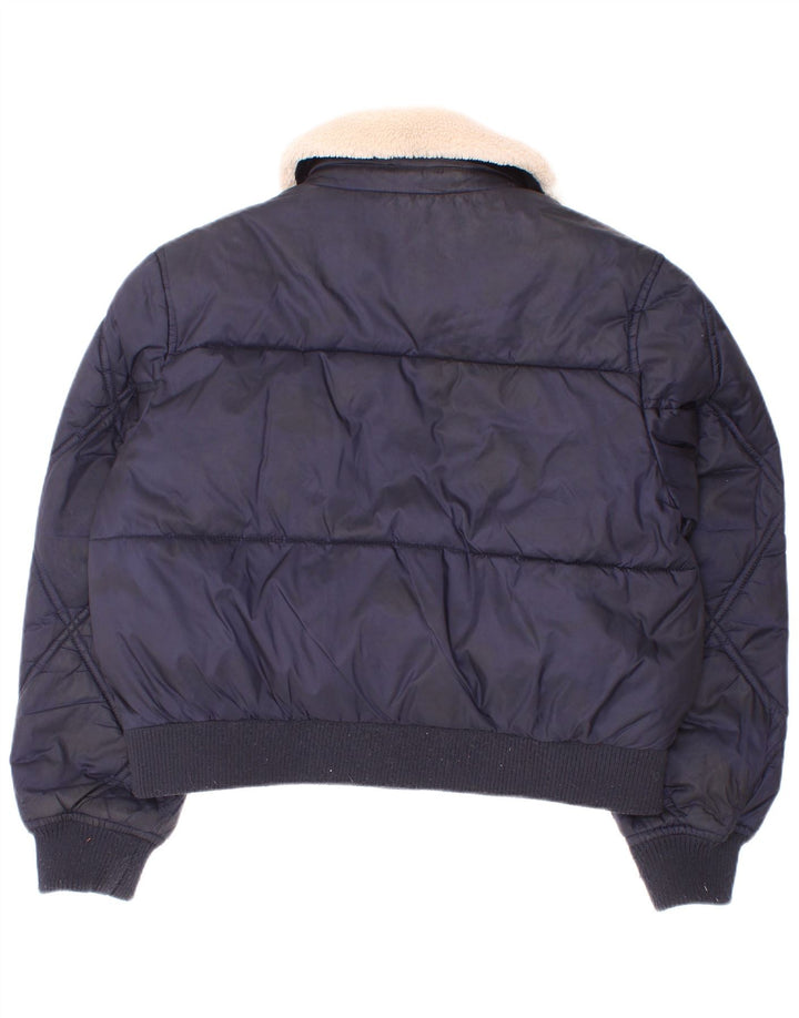 Tommy Hilfiger Girls Jacket padded 7-8 Years Navy Blue Polyester