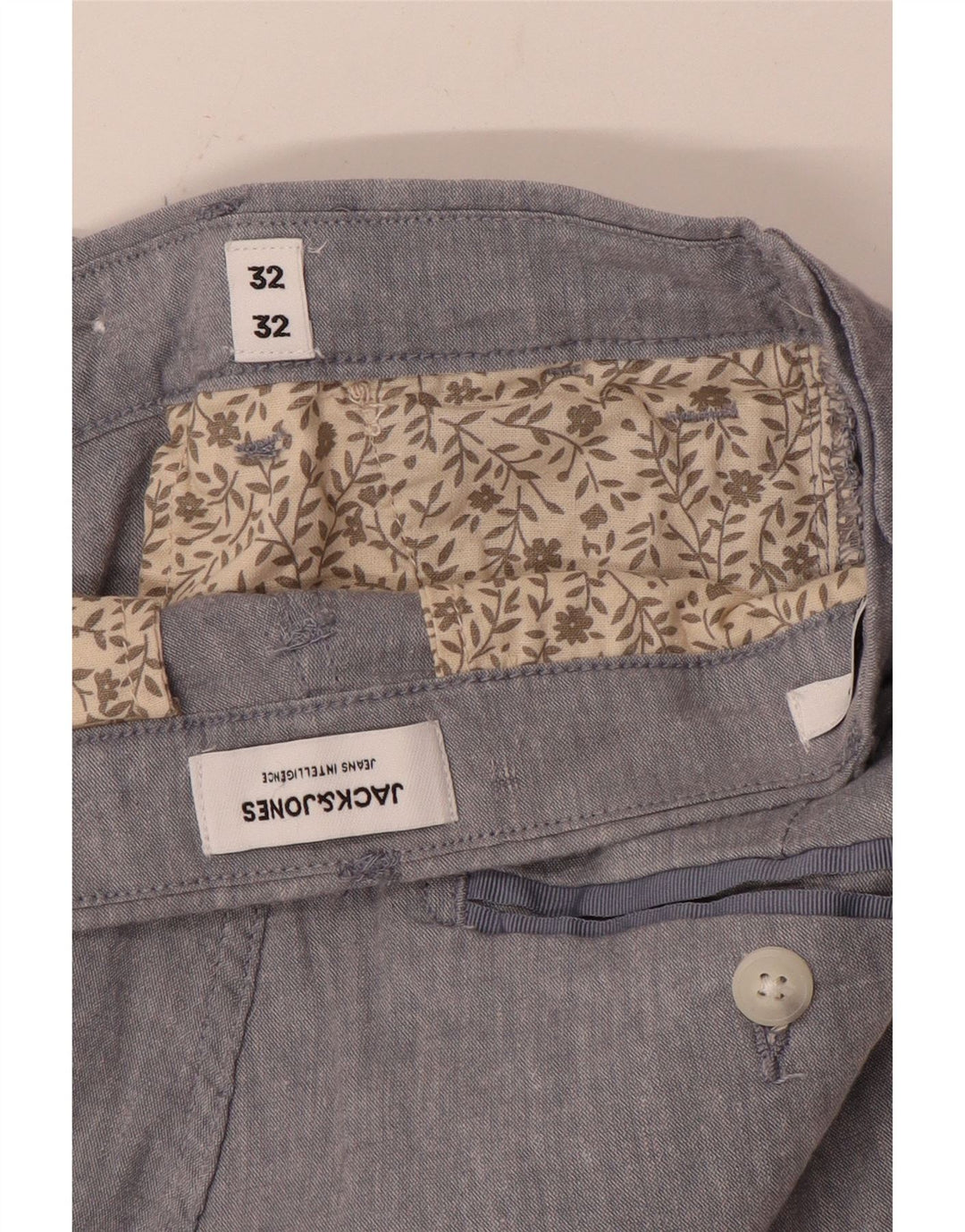 Jack & Jones Ανδρικό παντελόνι Chino W32 L32 Γκρι