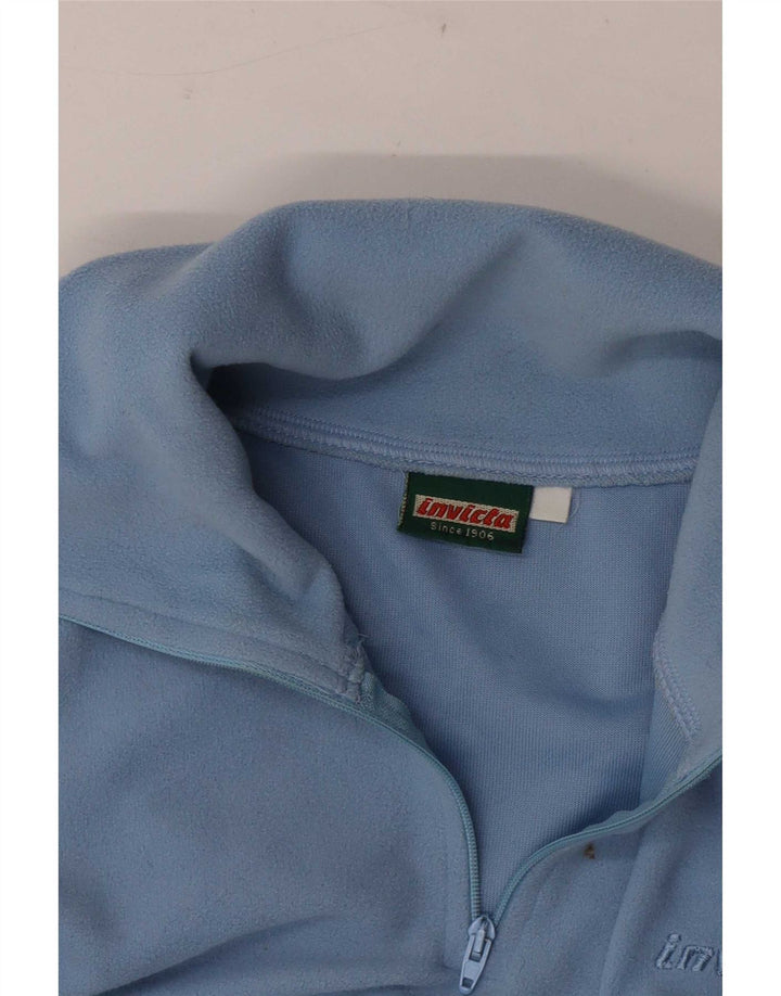 Invicta γυναικείο φερμουάρ Fleece Jumper UK 16 Large Blue