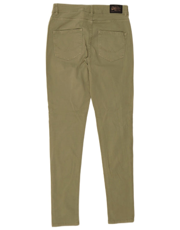 Superdry Γυναικεία Sophia Skinny Jeans W30 L30 Πράσινο βαμβακερό