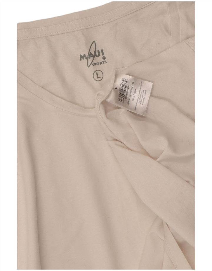Ανδρικό T-Shirt VINTAGE Top Larg White Βαμβακερό