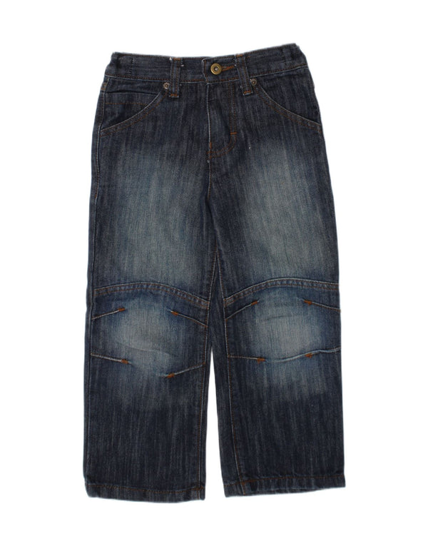 VINTAGE Boys Manchester United Straight Jeans 4-5 Years W20 L16 Blue