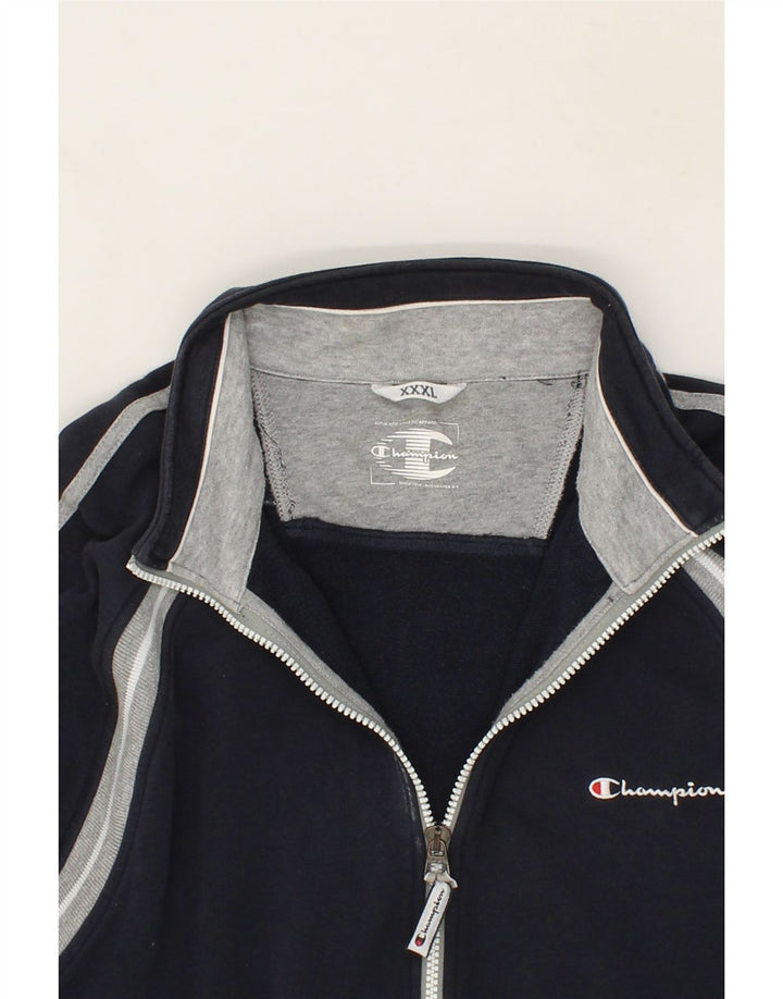 Ανδρική αθλητική φόρμα CHAMPION Top Jacket 3XL Navy Blue Cotton