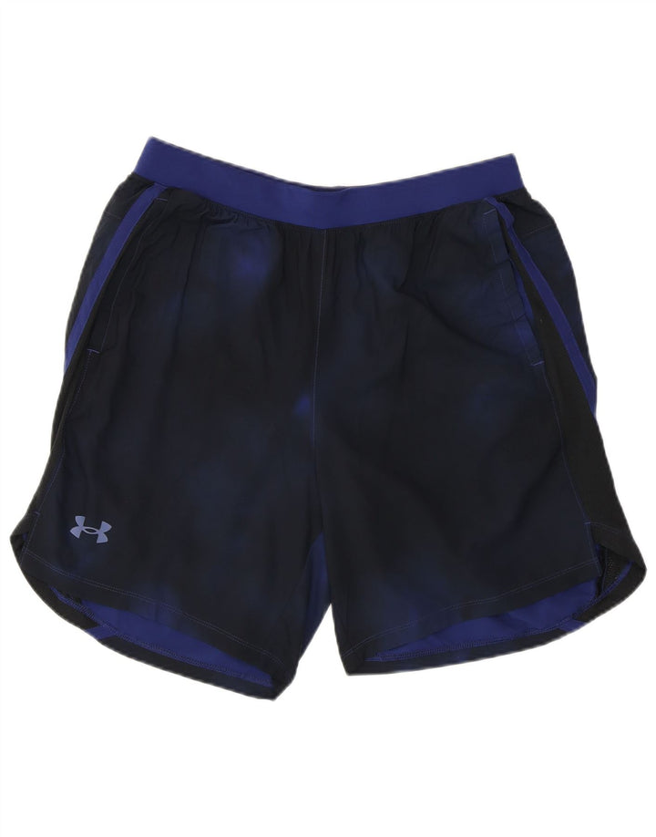 Ανδρικό αθλητικό σορτς Under Armour Large Navy Blue Tie Dye Polyester