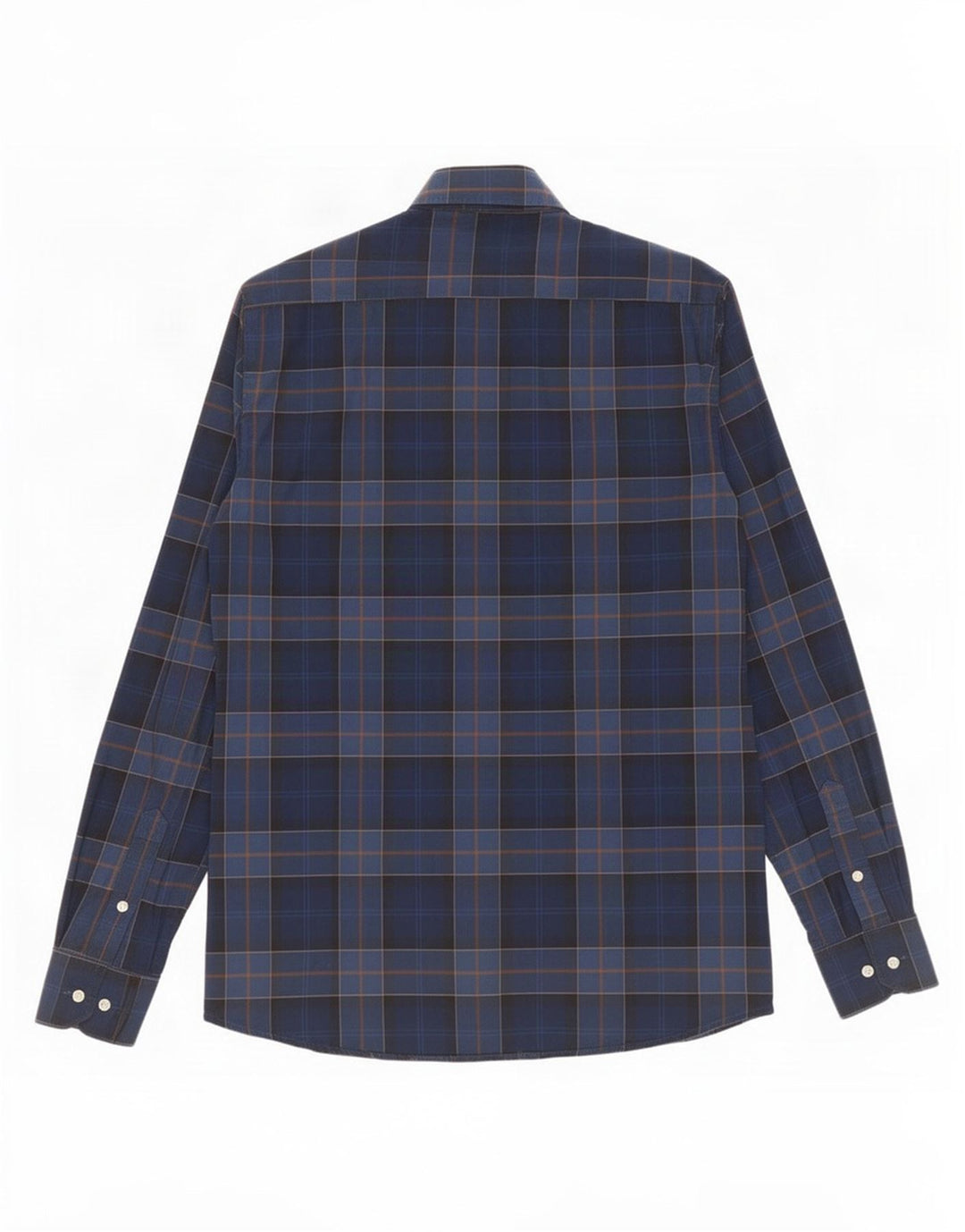 Ανδρικό πουκάμισο Barbour Tailored Fit, μεσαίο μπλε καρό βαμβακερό