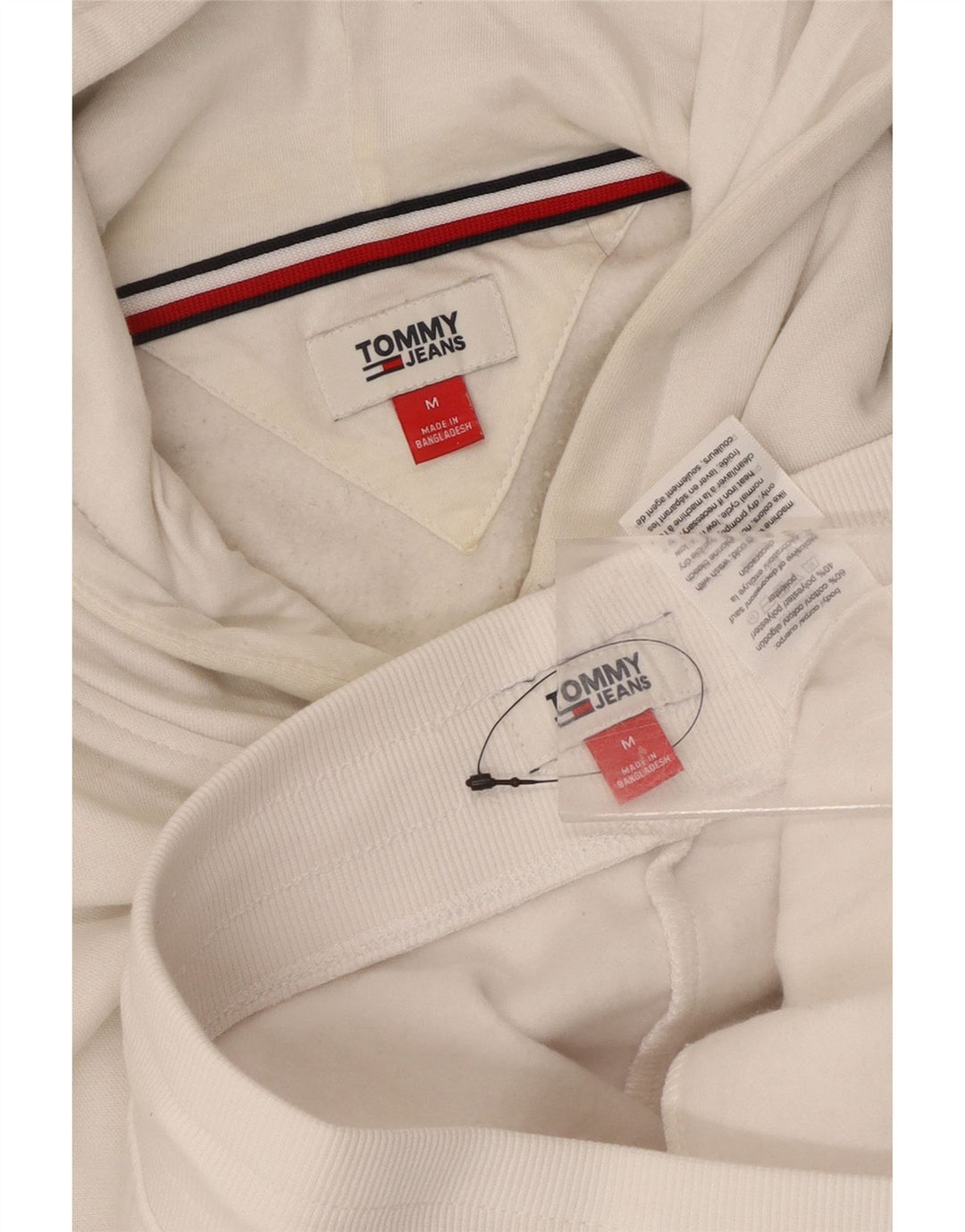 Tommy Hilfiger Γυναικεία Γραφική Ολόσωμη φόρμα UK 14 Μεσαίο λευκό βαμβακερό