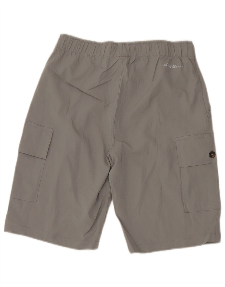 Eddie Bauer Boys αθλητικό σορτς 13-14 ετών μεγάλο γκρι πολυεστέρα
