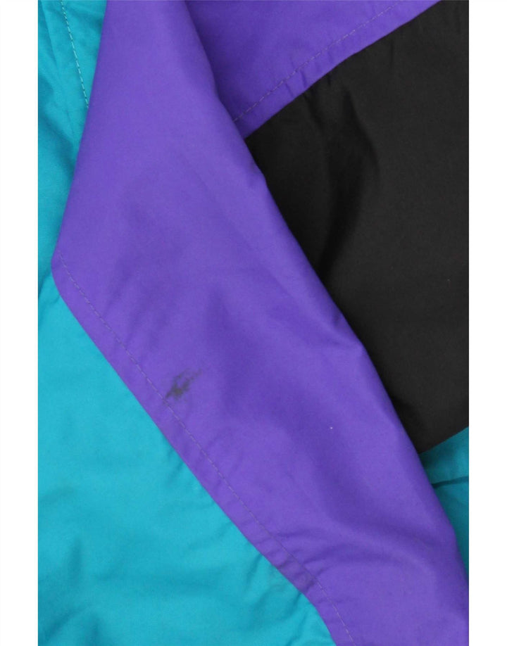 Columbia Γυναικείο Μπουφάν σκι Oversized UK 14 Medium Turquoise Colourblock