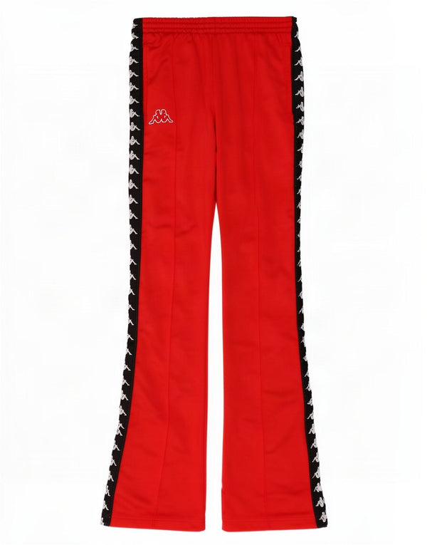 Γυναικεία αθλητική φόρμα Kappa Graphic Flare Παντελόνι XS Red Polyester