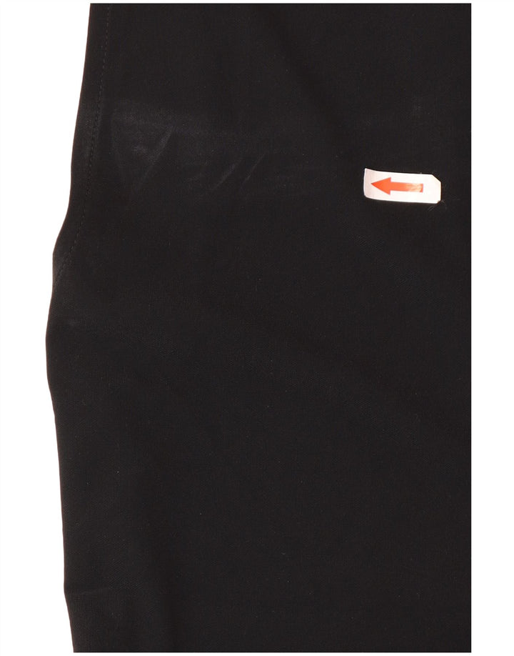 Zara Γυναικεία Αμάνικη Μπλούζα Τοπ UK 12 Μεσαίου Μαύρου Πολυεστέρα