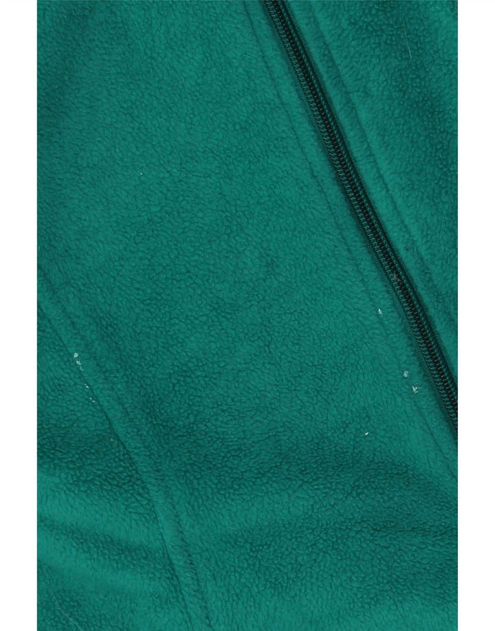 COLUMBIA Γυναικείο Fleece Jacket UK 14 Medium Green Polyester