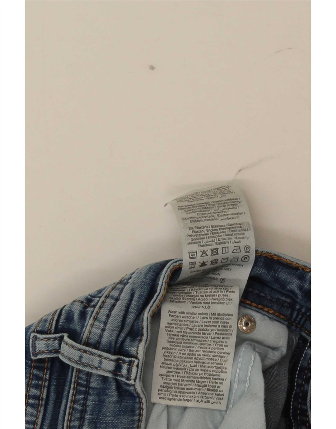Jack & Jones Ανδρικό Τζιν GLENN Slim W27 L32 Μπλε βαμβακερό