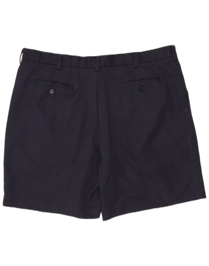 Izod Ανδρικό σορτς Chino με καρφίτσες W40 XL Navy Blue Polyester