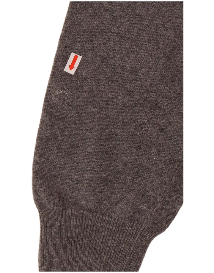 Ανδρικό πουλόβερ Trussardi Crew Neck Jumper 2XL Γκρι μαλλί