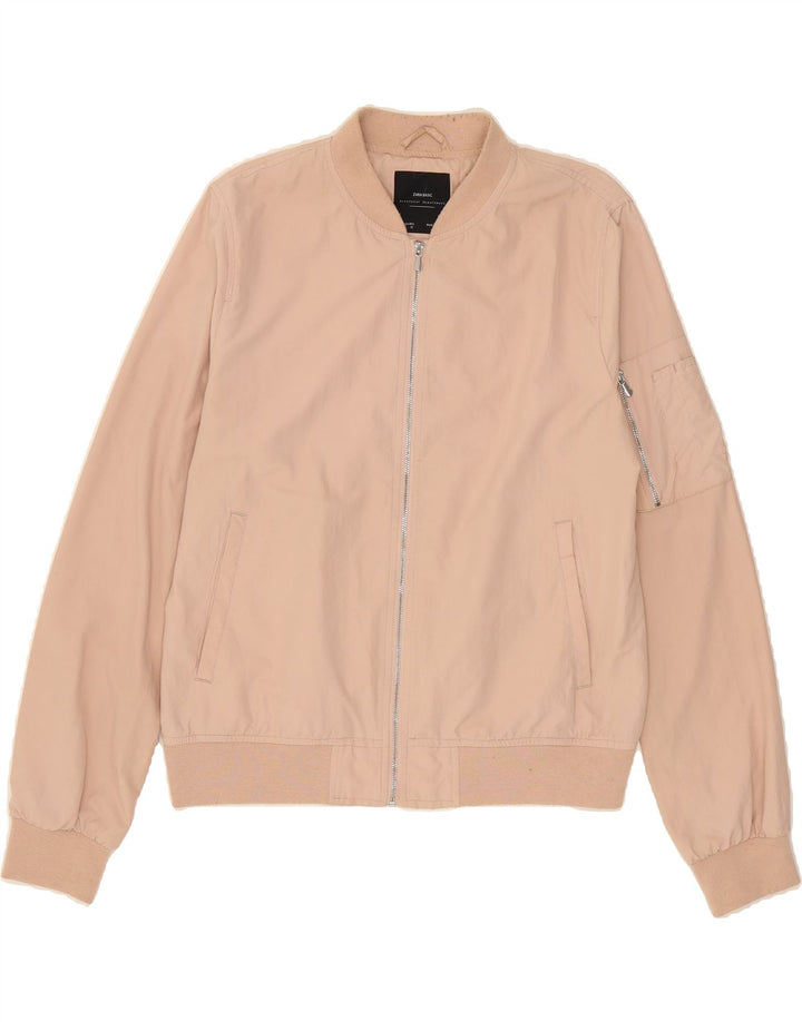 ZARA Womens Bomber Jacket UK 16 Large Pink Vintage Zara and Second-Hand Zara from Messina Hembry 