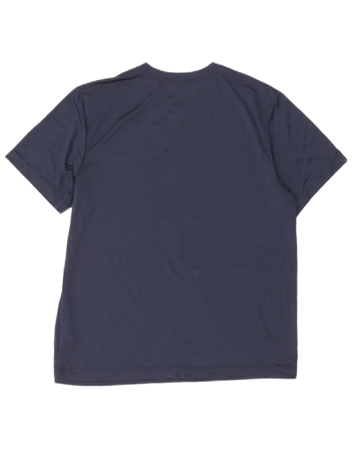 Ανδρικό T-shirt Nike Dri Fit Top XL Navy Blue Polyester