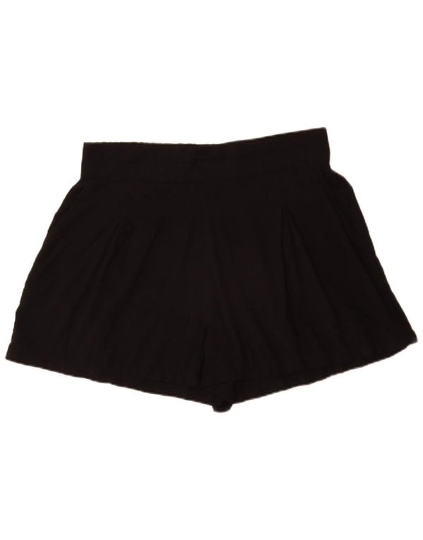 Marks & Spencer Γυναικείο ψηλόμεσο σορτς chino UK 14 μεγάλο W32 μαύρο