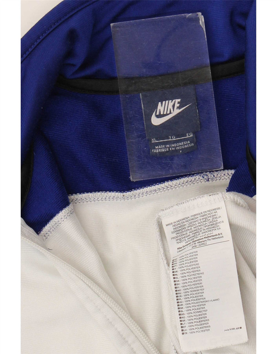 Γυναικεία φόρμα Nike Top Jacket UK 18 XL White Colourblock Polyester