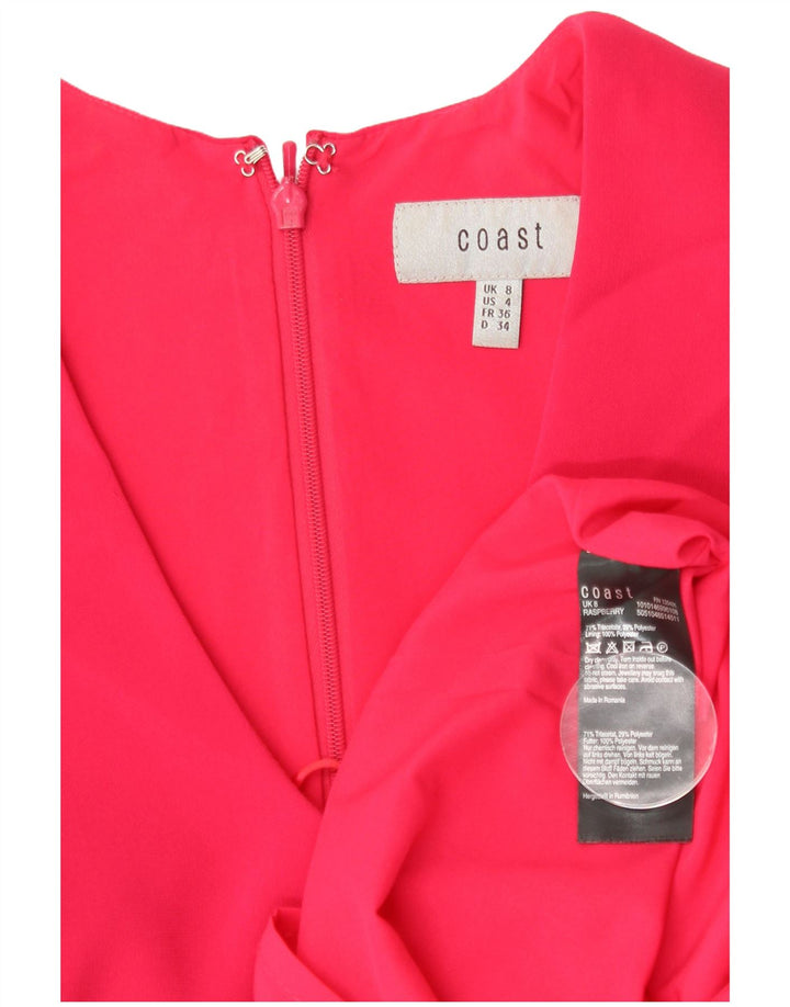 Γυναικείο Bodycon Φόρεμα Coast UK 8 Small Pink Triacetate