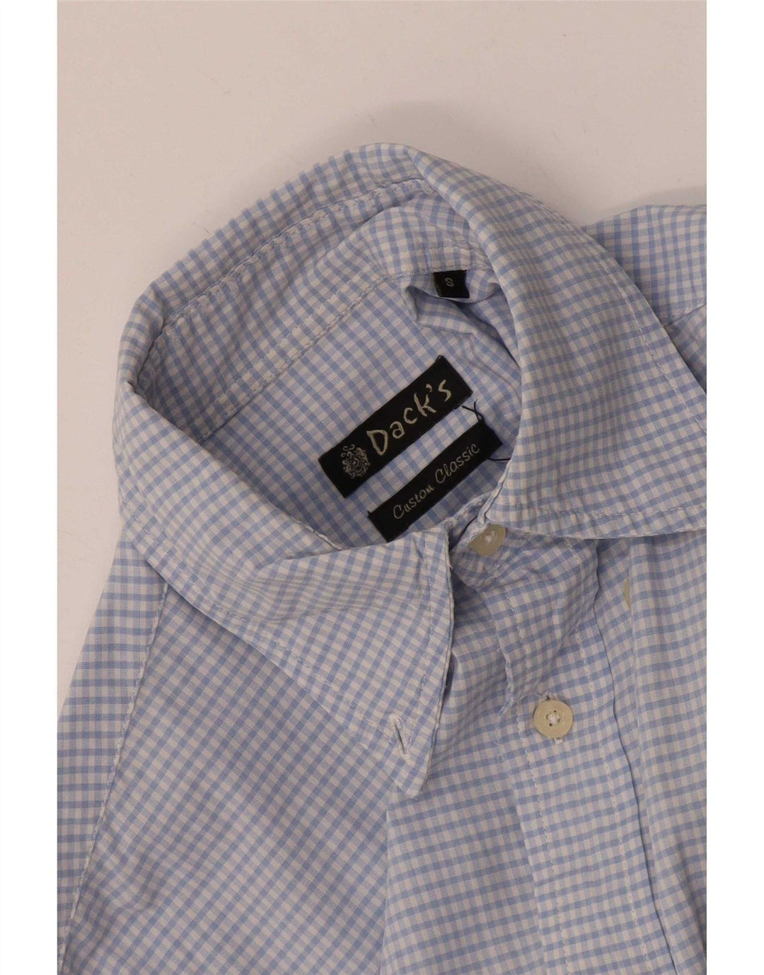 Ανδρικό πουκάμισο Dack's Small Blue Gingham