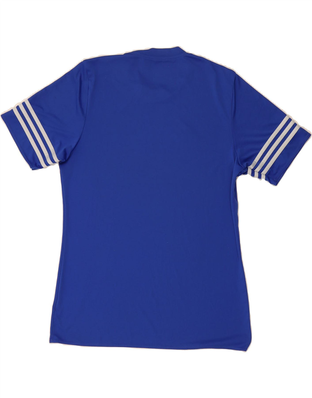 ADIDAS Mens T-Shirt Top Medium Blue Polyester Vintage Adidas and Second-Hand Adidas from Messina Hembry 