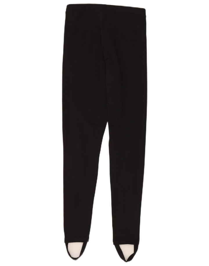 Γυναικείο κολάν ADIDAS Stirrup UK 10 Small Black Polyester