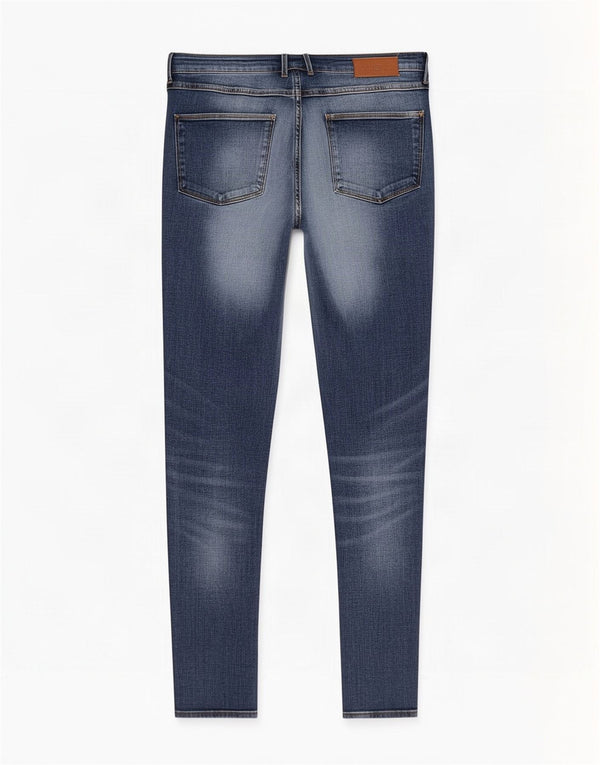 Zara Γυναικεία στενόχωρα τζιν EU 42 Large W32 L33 Μπλε βαμβακερό