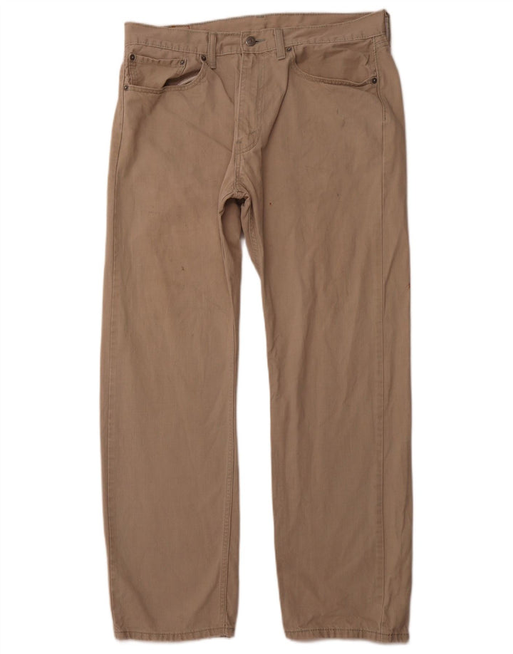 LEVI'S Ανδρικό τζιν 501 ίσιο W36 L30 Μπεζ βαμβακερό
