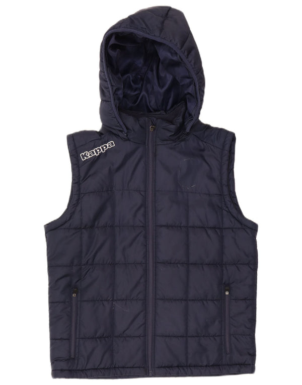 Kappa Ανδρική κουκούλα με επένδυση Gilet UK 40 Large Navy Blue Polyester