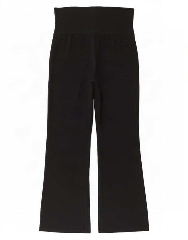 Marks & Spencer Γυναικεία φαρδιά κολάν UK 16 Large W32 L28 Μαύρο βαμβακερό